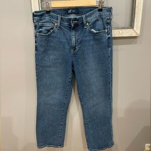 GAP womens  Blue Classic Straight Jeans kit fit